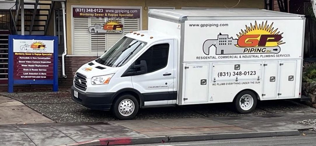 GP Piping. Plumbing Monterey Bay area. Trusted full service plumbing